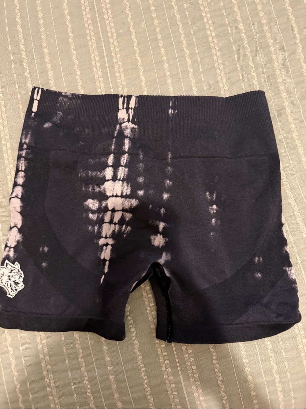 Women’s Black Tie-Dye Darc Sport Active Shorts